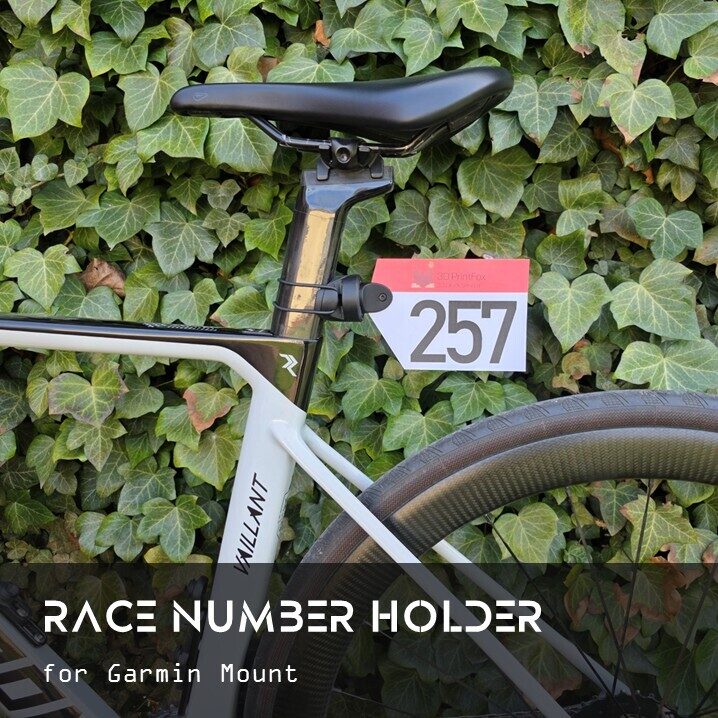 Startnummernhalter für Garmin Mount