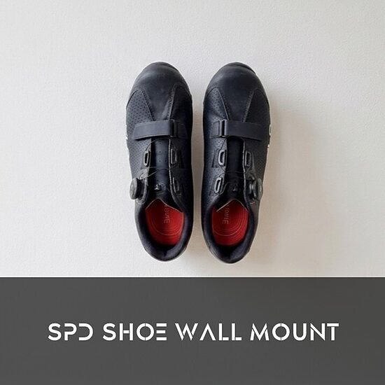 SPD Schuhe Wandhalter