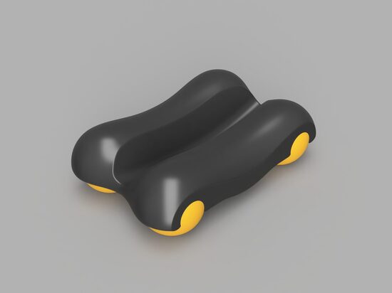 Rocker Feet Erhöhung für das Vorderrad